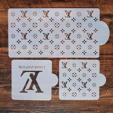 lv stencil stickers|louis vuitton stencil printable.